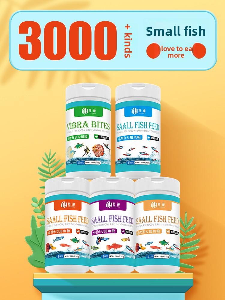 Tetra Fish In Aquarium - TOURLYEU Ração para Peixes Tropicais em