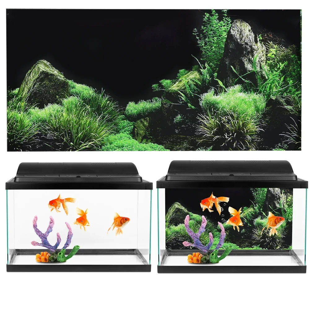 Fundo para Aquário 3d Adesivo  - Aquarium Fish Cichlid avaliação e preço