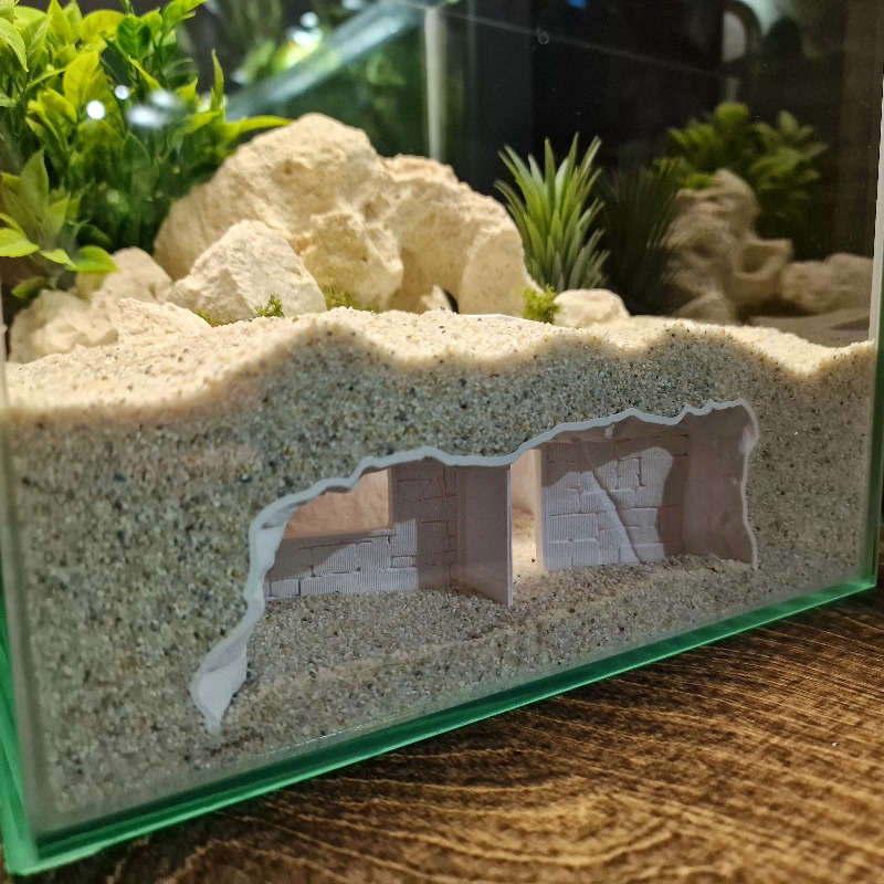 Caverna para Aquário Impressa  - Aquarium Fish Cichlid avaliação e preço