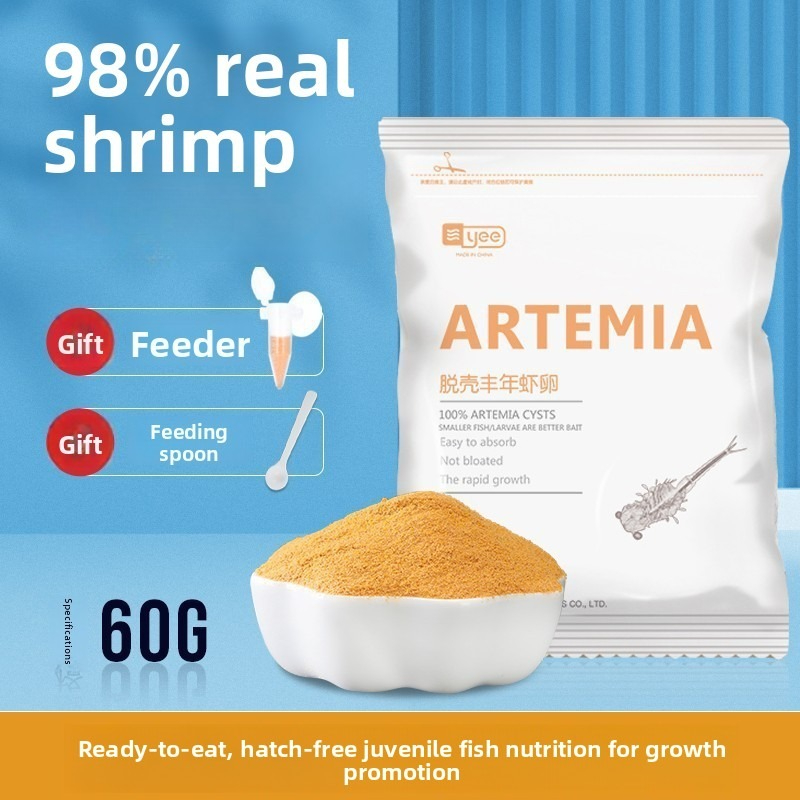 Yee Artemia de camarão com sal - Tetra Fish In Aquarium avaliação e preço