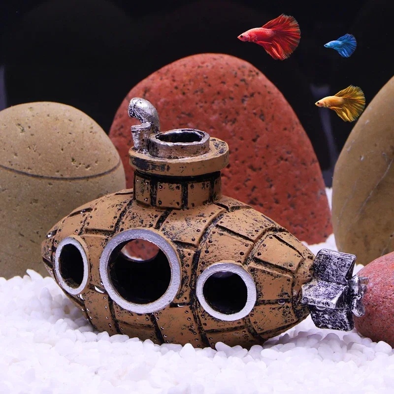 Ornamentos de Resina para Aquá - Aquarium Fish Cichlid avaliação e preço