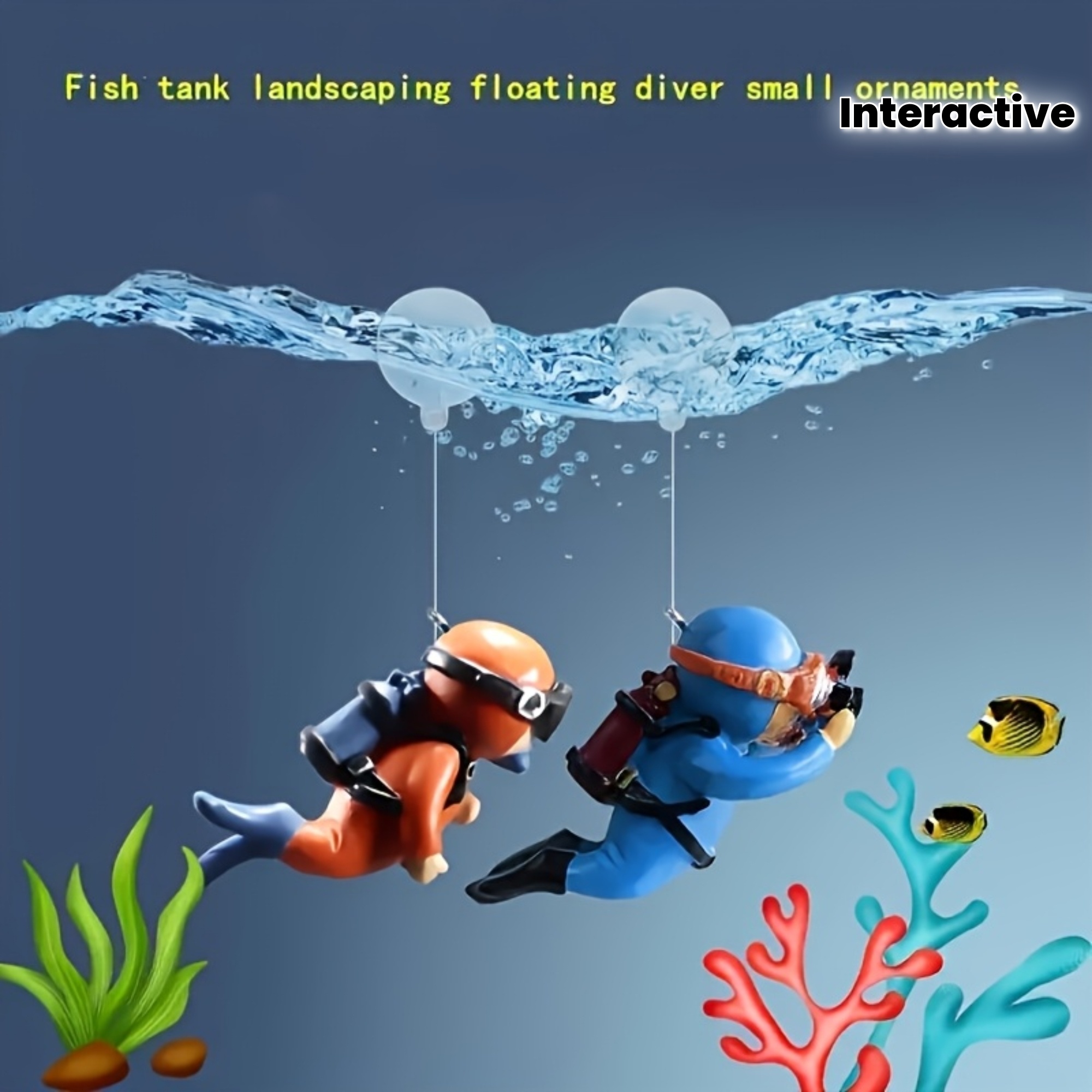 2 peças de decorações vibrante - Aquarium Fish Cichlid avaliação e preço