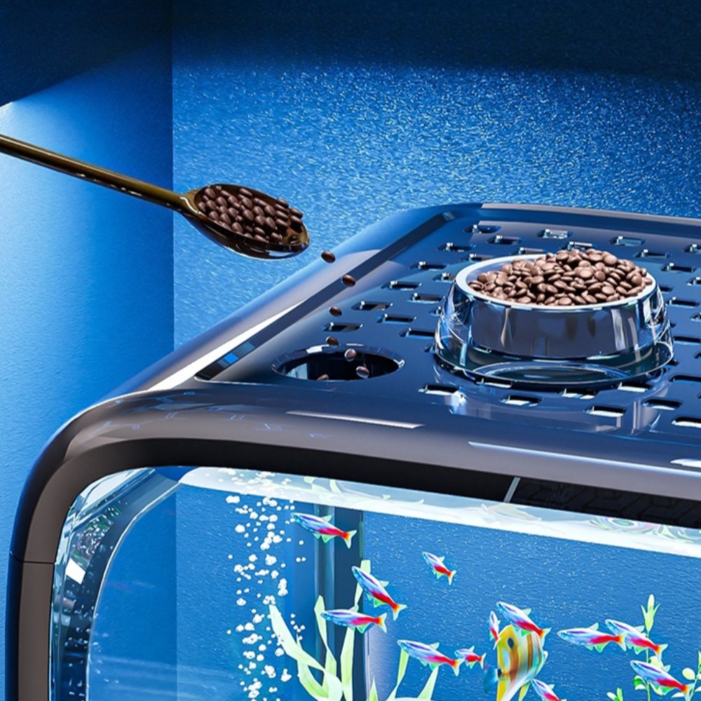 Transparente luxo tanque de pe - Aquarium Fish Cichlid avaliação e preço